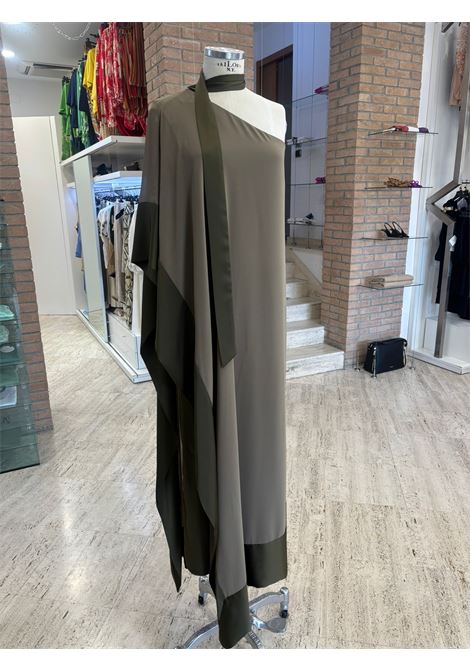 ABITO MONOSPALLA A AMPIO CON FUSCIACCA A.LEGORA | Abito | AT101GREENERY